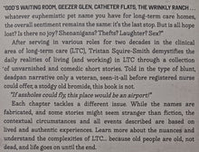 Load image into Gallery viewer, THE WRINKLY RANCH - Tristan Squire-Smith
