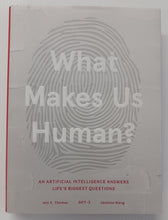 Load image into Gallery viewer, WHAT MAKES US HUMAN? - Iain S. Thomas, Jasmine Wang, GPT-3
