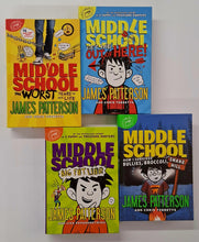 Load image into Gallery viewer, MIDDLE SCHOOL (SET) - James Patterson, Chris Tebbetts
