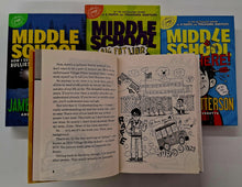 Load image into Gallery viewer, MIDDLE SCHOOL (SET) - James Patterson, Chris Tebbetts
