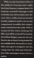 Load image into Gallery viewer, MURDER ON THE ORIENT EXPRESS - Agatha Christie
