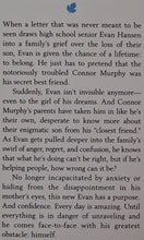 Load image into Gallery viewer, DEAR EVAN HANSEN - Val Emmich, Steven Levenson, Benj Pasek, Justin Paul
