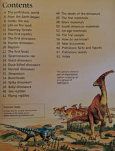 Load image into Gallery viewer, FIRST ENCYCLOPEDIA OF DINOSAURS AND PREHISTORIC LIFE - Sam Taplin
