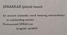 Load image into Gallery viewer, SECRETS OF THE SPRAKKAR - Eliza Reid
