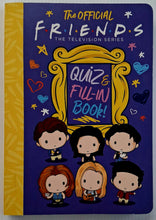 Load image into Gallery viewer, THE OFFICIAL FRIENDS QUIZ &amp; FILL-IN BOOK - Sam Levitz
