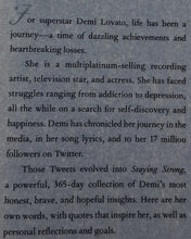 Load image into Gallery viewer, STAYING STRONG - Demi Lovato
