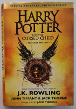 Load image into Gallery viewer, HARRY POTTER AND THE CURSED CHILD - John Tiffany, Jack Thorne, J.K. Rowling
