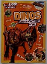 Load image into Gallery viewer, DINOS STICKER ACTIVITY BOOK - National Geographic Kids
