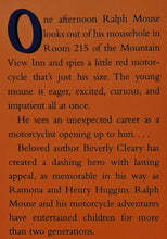 Load image into Gallery viewer, THE MOUSE AND THE MOTORCYCLE - Beverly Cleary
