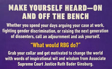 Load image into Gallery viewer, BE MORE RBG - Ruth Bader Ginsburg, Marilyn Easton
