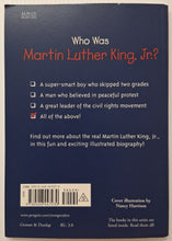 Load image into Gallery viewer, WHO WAS MARTIN LUTHER KING, JR.? - Who HQ, Bonnie Bader
