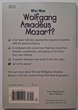 Load image into Gallery viewer, WHO WAS WOLFGANG AMADEUS MOZART? - Who HQ, Yona Zeldis McDonough
