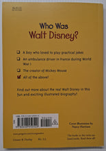 Load image into Gallery viewer, WHO WAS WALT DISNEY? - Who HQ, Whitney Stewart
