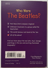 Load image into Gallery viewer, WHO WERE THE BEATLES? - Geoff Edgers

