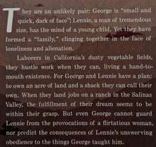 Load image into Gallery viewer, OF MICE AND MEN - John Steinbeck
