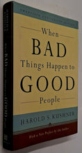 Load image into Gallery viewer, WHEN BAD THINGS HAPPEN TO GOOD PEOPLE - Harold S. Kushner
