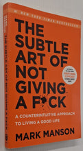 Load image into Gallery viewer, THE SUBTLE ART OF NOT GIVING A F*CK - Mark Manson
