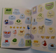 Load image into Gallery viewer, FIRST FRENCH WORDS STICKER BOOK - Usborne Books
