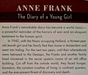 THE DIARY OF A YOUNG GIRL - Anne Frank, Eleanor Roosevelt