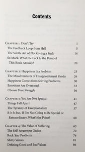 THE SUBTLE ART OF NOT GIVING A F*CK - Mark Manson