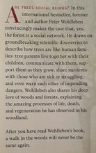 Load image into Gallery viewer, THE HIDDEN LIFE OF TREES - Peter Wohlleben, Tim Flannery
