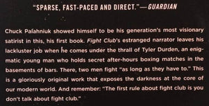 FIGHT CLUB - Chuck Palahniuk