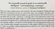 Load image into Gallery viewer, THE SEVEN PRINCIPLES FOR MAKING MARRIAGE WORK - John Gottman, Nan Silver
