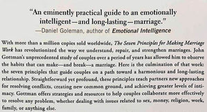 THE SEVEN PRINCIPLES FOR MAKING MARRIAGE WORK - John Gottman, Nan Silver