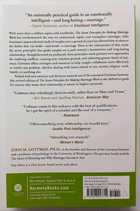 THE SEVEN PRINCIPLES FOR MAKING MARRIAGE WORK - John Gottman, Nan Silver