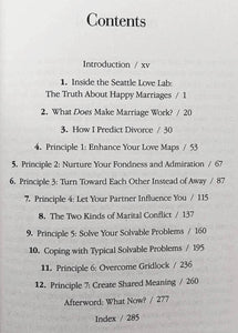 THE SEVEN PRINCIPLES FOR MAKING MARRIAGE WORK - John Gottman, Nan Silver
