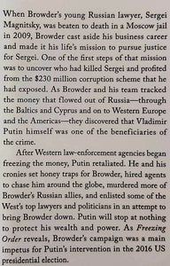 FREEZING ORDER - Bill Browder