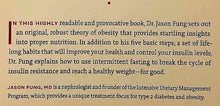 Load image into Gallery viewer, THE OBESITY CODE - Jason Fung, Timothy Noakes
