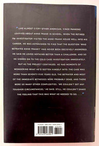 THE BETRAYAL OF ANNE FRANK - Rosemary Sullivan