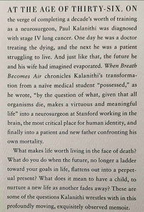 WHEN BREATH BECOMES AIR - Paul Kalanithi, Abraham Verghese
