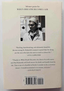 WHEN BREATH BECOMES AIR - Paul Kalanithi, Abraham Verghese