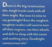 Load image into Gallery viewer, GOODNIGHT, GOODNIGHT, CONSTRUCTION SITE - Sherri Duskey Rinker
