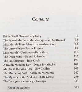 MARPLE - Naomi Alderman, Leigh Bardugo, Alyssa Cole, Lucy Foley, Elly Griffiths, Natalie Haynes, Jean Kwok, Val McDermid, Karen M. McManus, Dreda Say Mitchell, Kate Mosse, Ruth Ware, Agatha Christie
