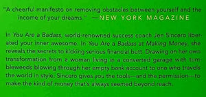 YOU ARE A BADASS AT MAKING MONEY - Jen Sincero