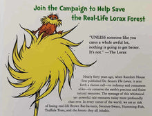 Load image into Gallery viewer, THE LORAX - Dr. Seuss
