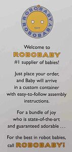 ROBOBABY - David Wiesner