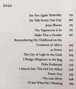ME TALK PRETTY ONE DAY - David Sedaris