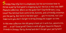 Load image into Gallery viewer, SNOOPY: PARTY ANIMAL - Charles M. Schulz

