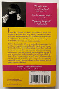 I FEEL BAD ABOUT MY NECK - Nora Ephron