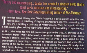 THE FICTION WRITER - Jillian Cantor