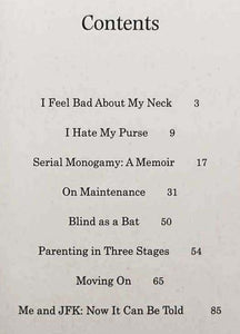 I FEEL BAD ABOUT MY NECK - Nora Ephron