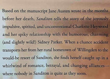 Load image into Gallery viewer, SANDITON - Jane Austen
