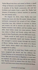 THE LAST GIRL - Nadia Murad