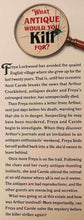Load image into Gallery viewer, THE ANTIQUE HUNTER&#39;S GUIDE TO MURDER - C.L. Miller
