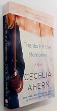 Load image into Gallery viewer, THANKS FOR THE MEMORIES - Cecelia Ahern

