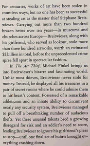 THE ART THIEF - Michael Finkel